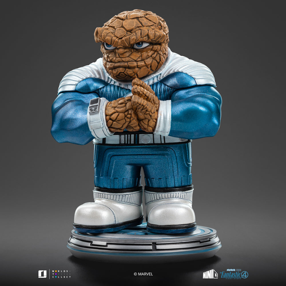 Estátuas Fantastic Four Pack (Metallic Version) - The Fantastic Four: First Steps - Minico - Iron Studios