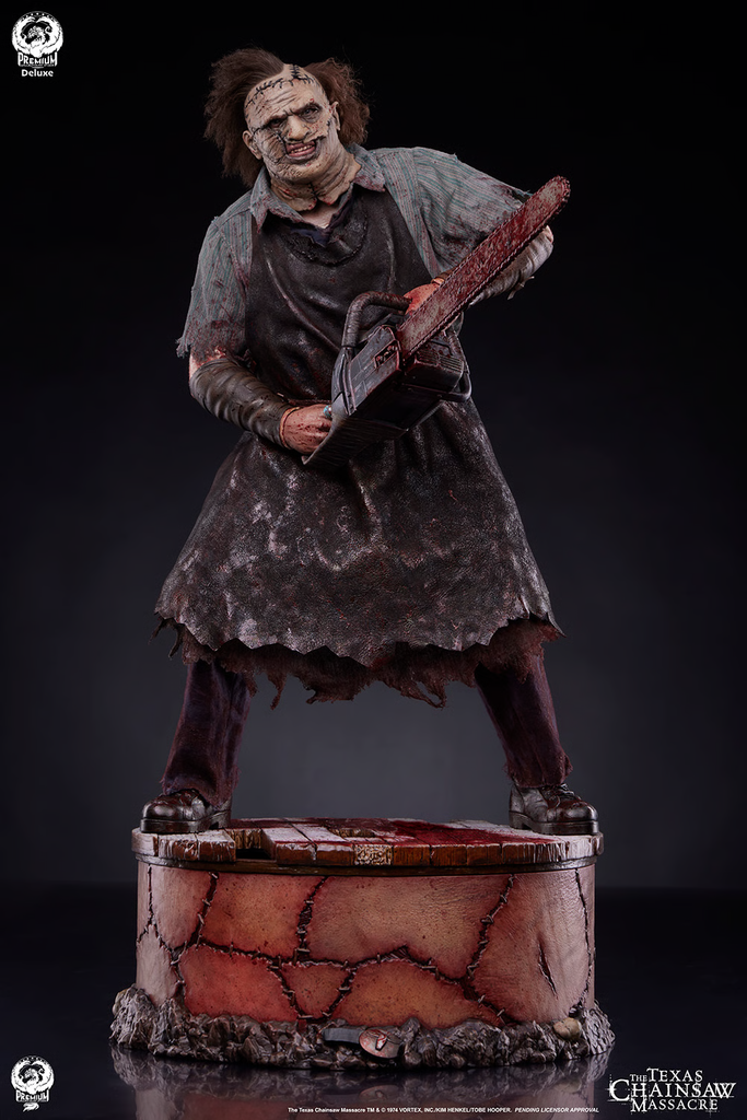 Estátua Leatherface Deluxe – The Texas Chain Saw Massacre – 1/4 Statue – PCS