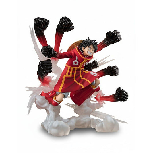 Figura MONKEY D. LUFFY - Gum-Gum Hawk Gatling [Extra Battle] - One Piece - FiguartsZERO - Bandai