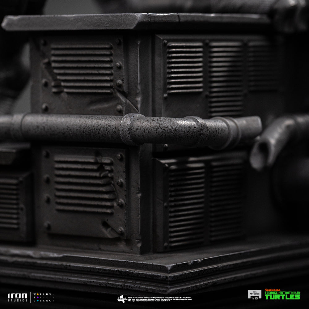 Estátua Donatello (Black and White Variant) - TMNT - BDS Art Scale 1/10 - Iron Studios