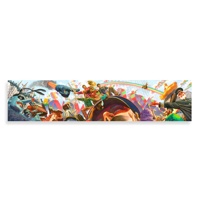 Canvas We All Live Yellow Submarine (Sem Moldura) - Assinado por Alex Ross - Iron Fine Art