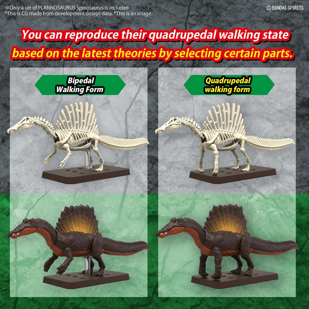 Espinossauro - Plannosaurus - Plastic Model Kit - Bandai