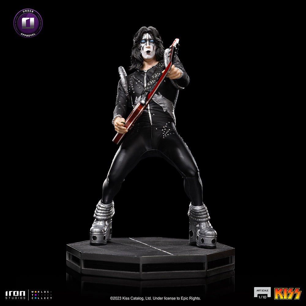 Estátua Ace Frehley - Kiss - Art Scale 1/10 - Iron Studios