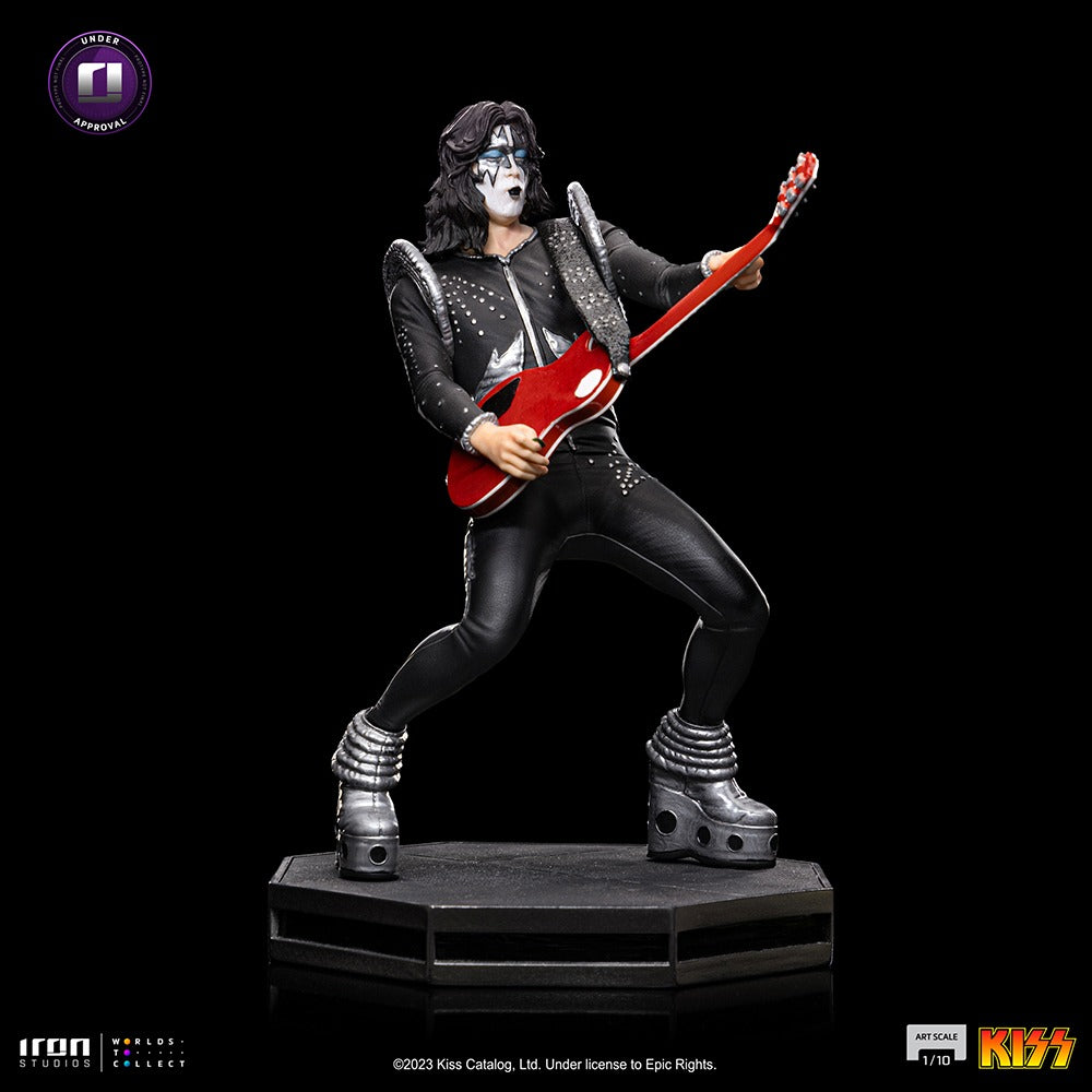 Estátua Ace Frehley - Kiss - Art Scale 1/10 - Iron Studios