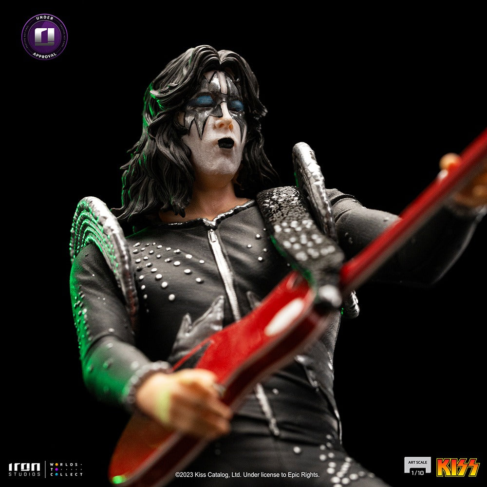 Estátua Ace Frehley - Kiss - Art Scale 1/10 - Iron Studios