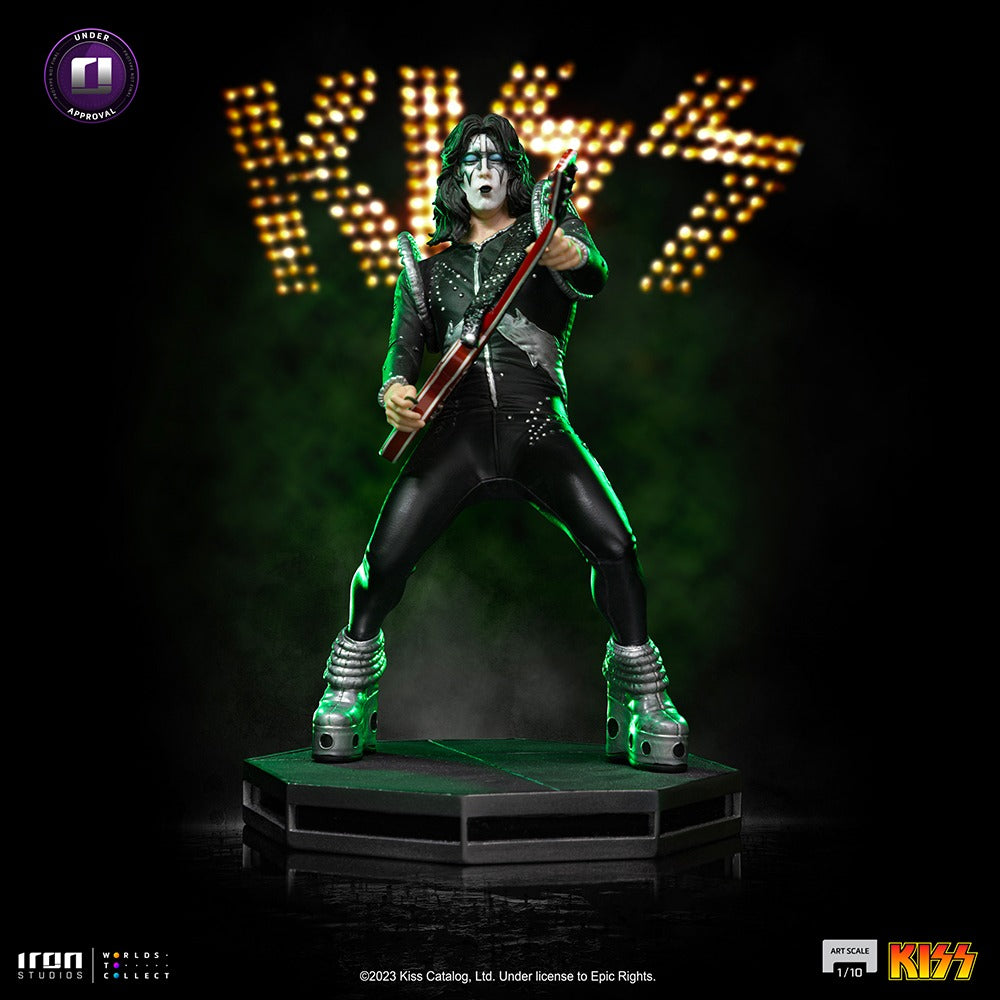 Estátua Ace Frehley - Kiss - Art Scale 1/10 - Iron Studios