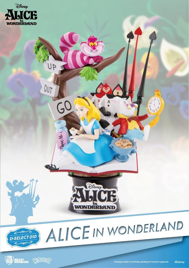 Estátua Alice no País das Maravilhas - Alice no País das Maravilhas - D-Stage - Beast Kingdom