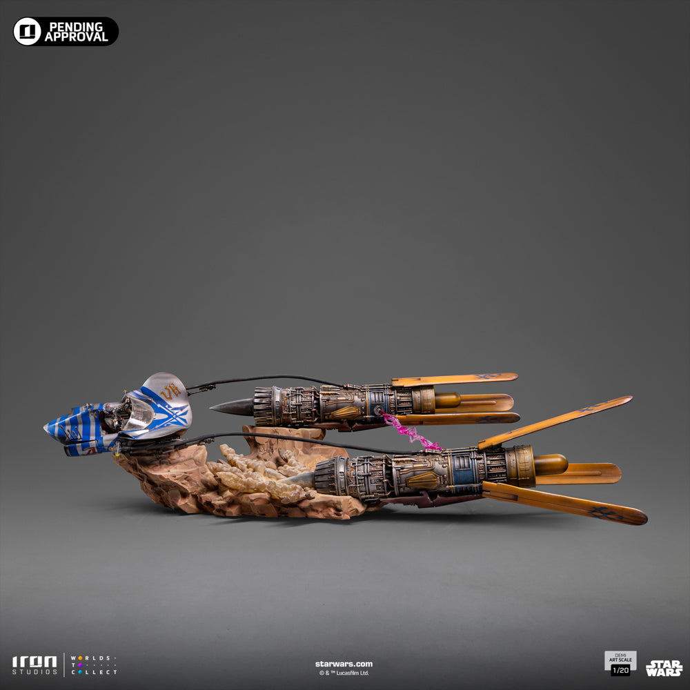 Estátua Anakin's Pod Racer - Star Wars - Demi Scale 1/20 - Iron Studios