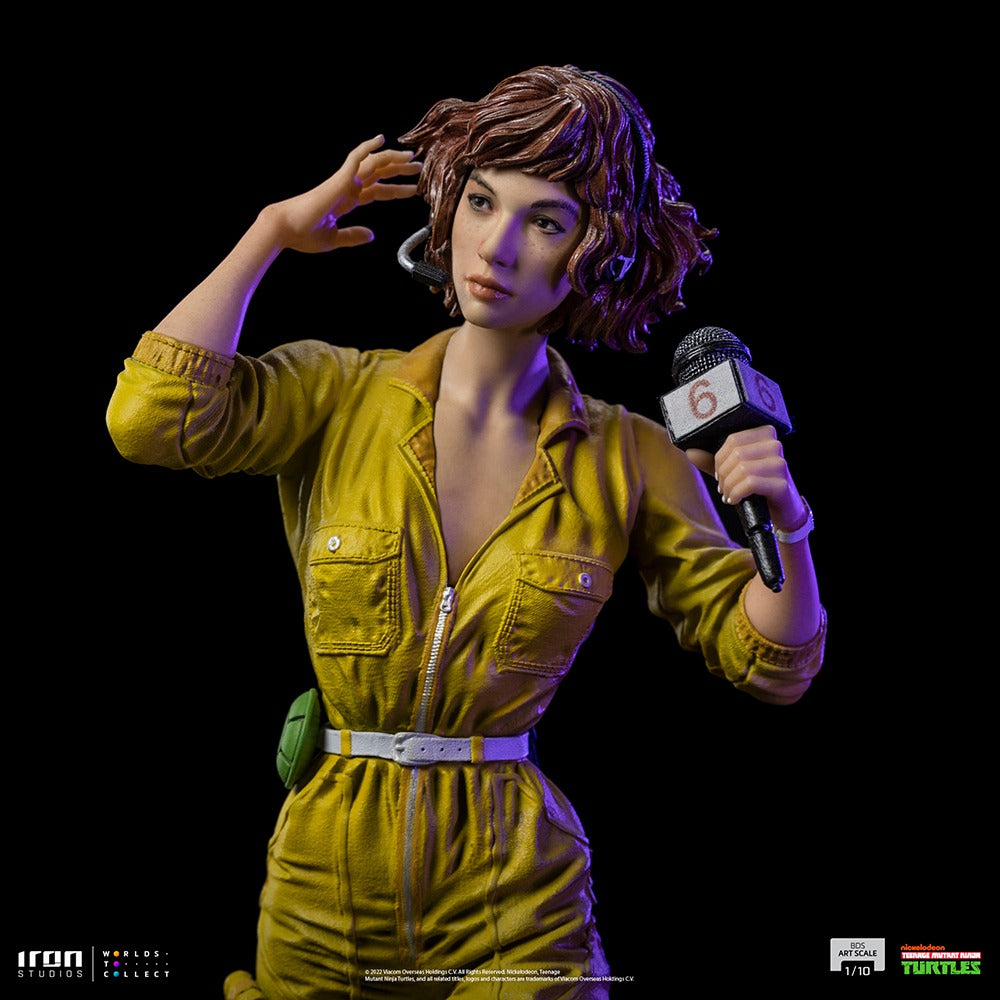 Estátua April O`Neil - Tartarugas Ninja - BDS Art Scale 1/10 - Iron Studios
