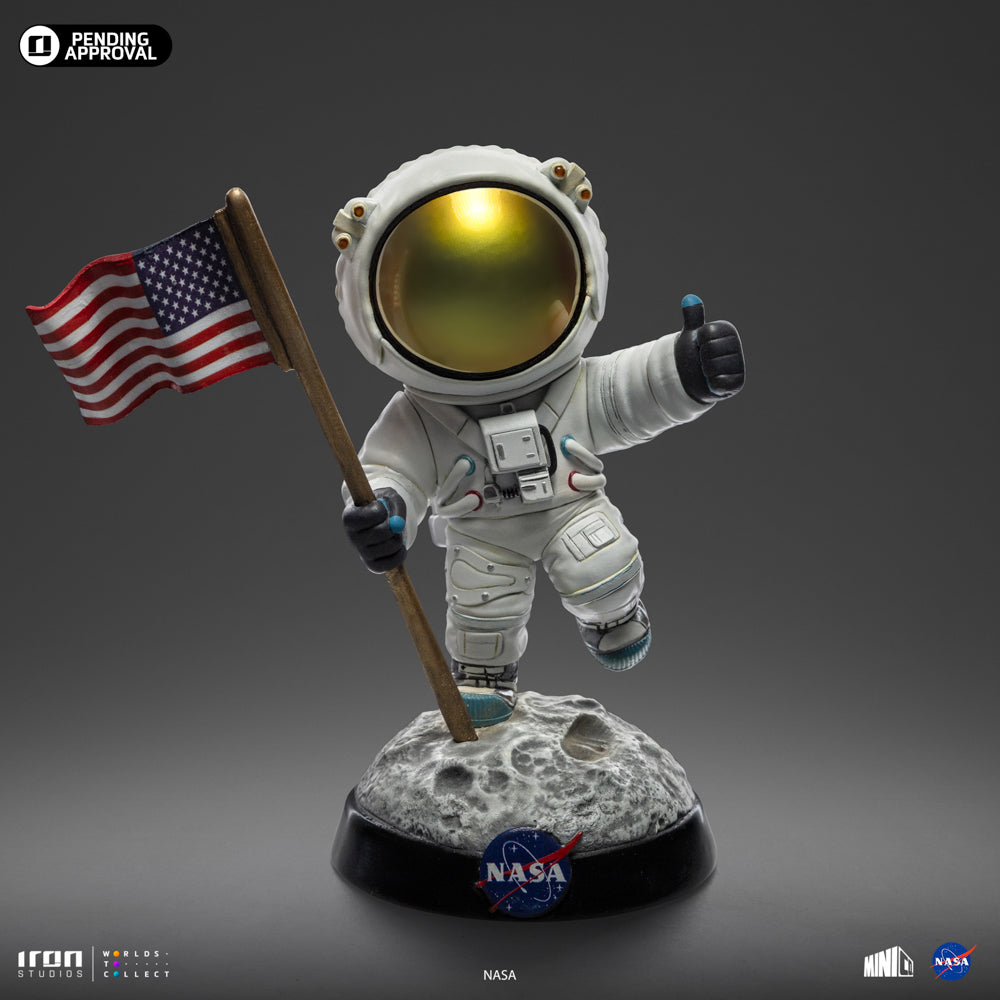 Estátua Astronauta - NASA - MiniCo - Iron Studios