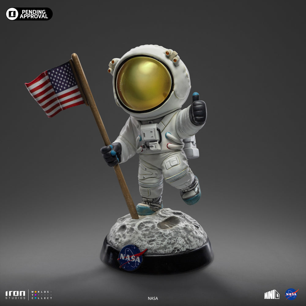 Estátua Astronauta - NASA - MiniCo - Iron Studios