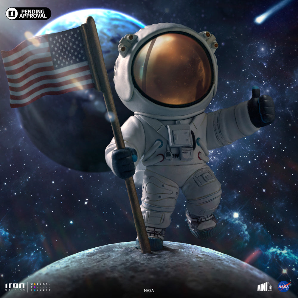 Estátua Astronauta - NASA - MiniCo - Iron Studios
