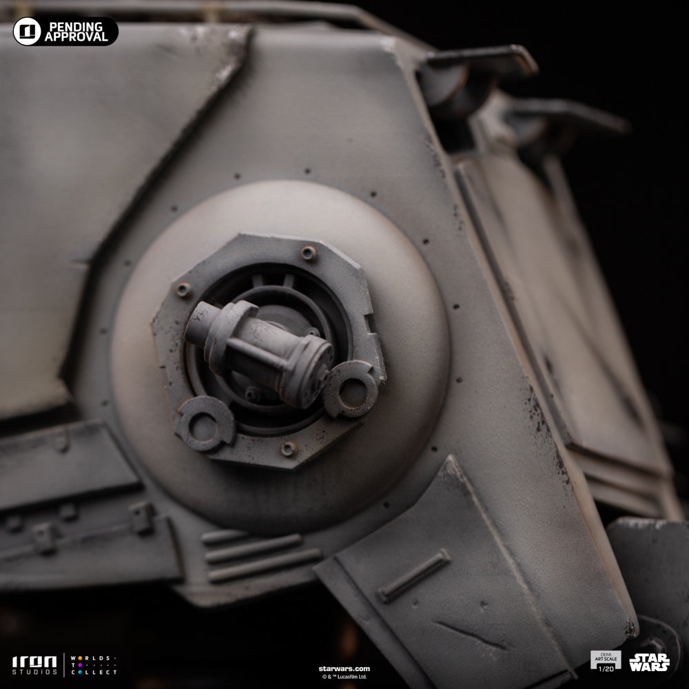Estátua AT-ST and Chewbacca - Star Wars - Demi Scale 1/20 - Iron Studios