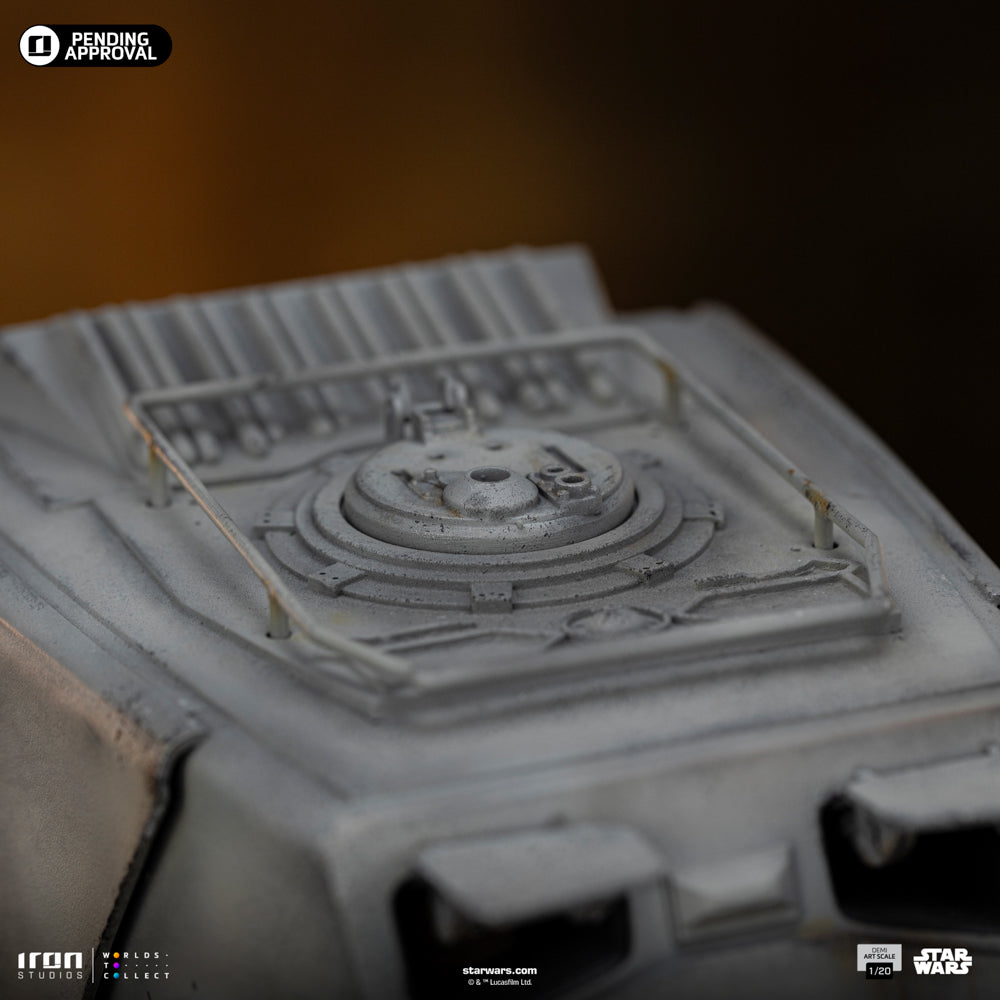 Estátua AT-ST and Chewbacca - Star Wars - Demi Scale 1/20 - Iron Studios