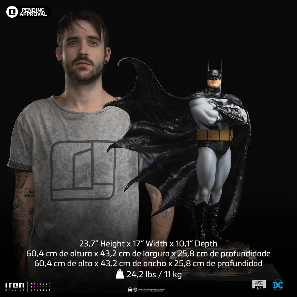 Estátua Batman Trinity - DC Comics - Legacy Replica 1/4 - Iron Studios
