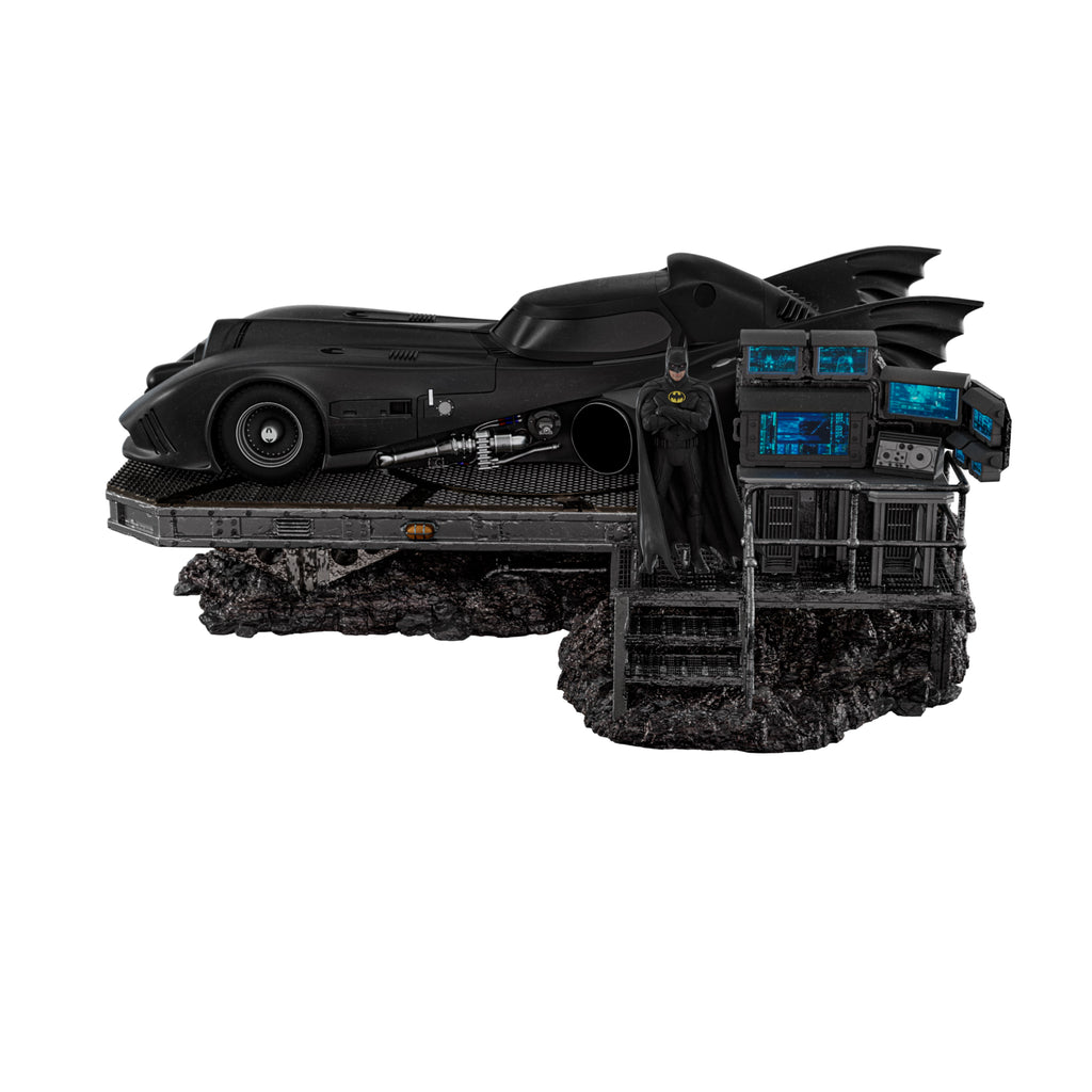 Estátua Batmobile Deluxe - The Flash Movie - Art Scale 1/10 - Iron Studios