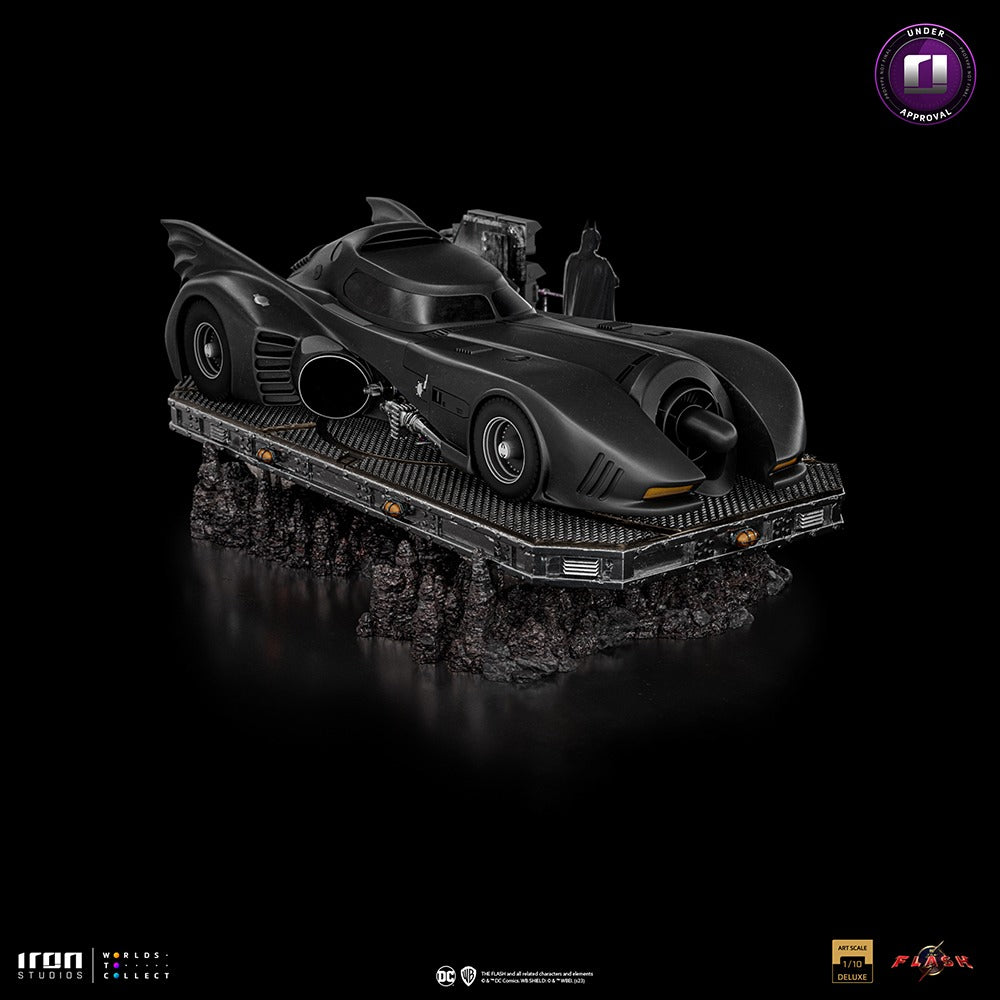 Estátua Batmobile Deluxe - The Flash Movie - Art Scale 1/10 - Iron Studios