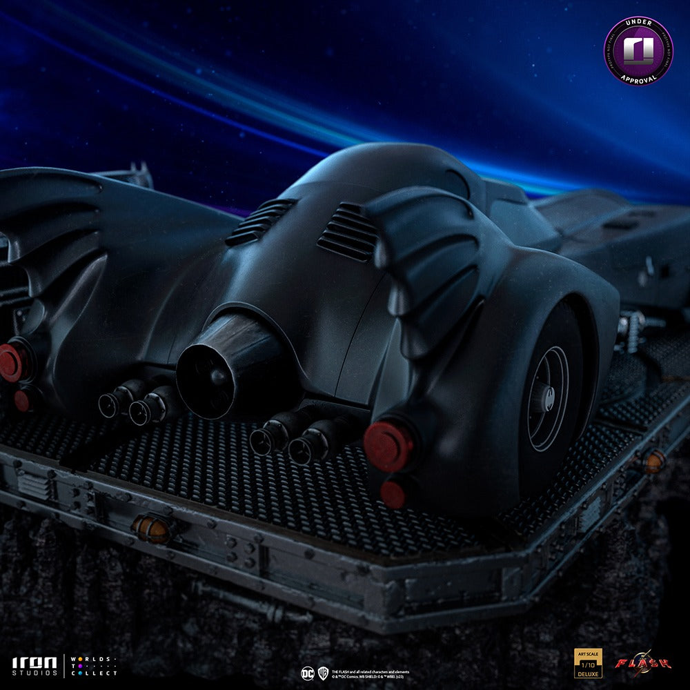 Estátua Batmobile Deluxe - The Flash Movie - Art Scale 1/10 - Iron Studios