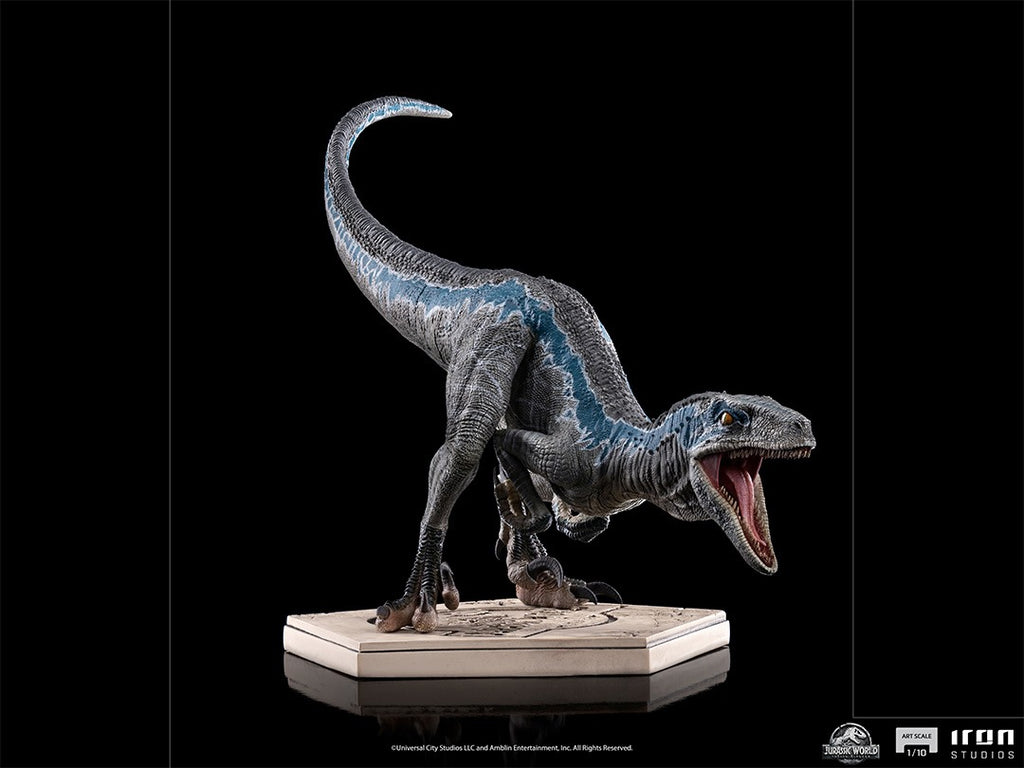 Estátua Blue - Jurassic World Fallen Kingdom - Art Scale 1/10 - Iron Studios