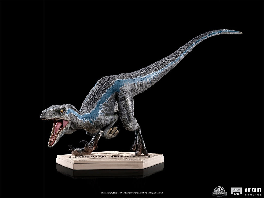 Estátua Blue - Jurassic World Fallen Kingdom - Art Scale 1/10 - Iron Studios