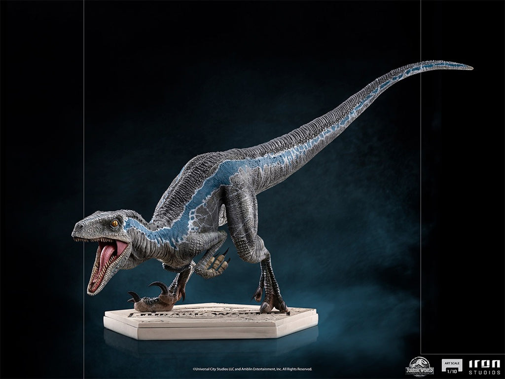 Estátua Blue - Jurassic World Fallen Kingdom - Art Scale 1/10 - Iron Studios