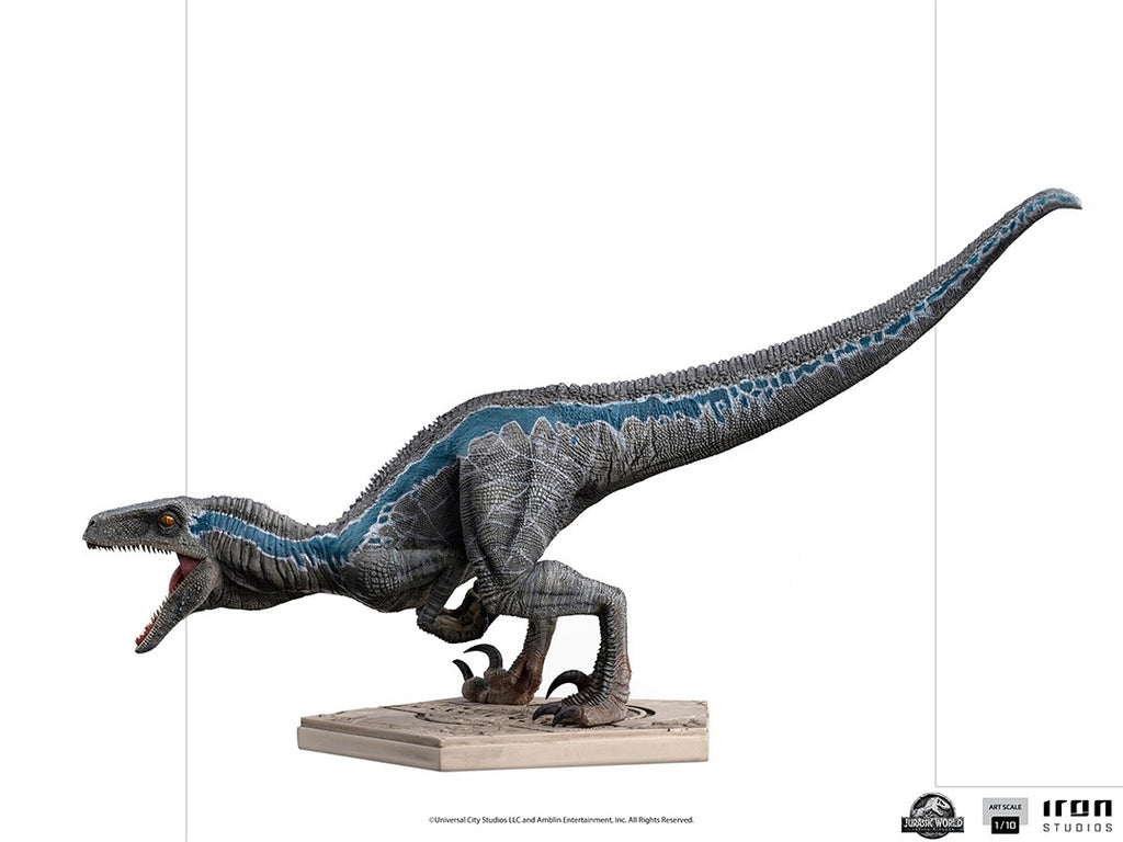 Estátua Blue - Jurassic World Fallen Kingdom - Art Scale 1/10 - Iron Studios