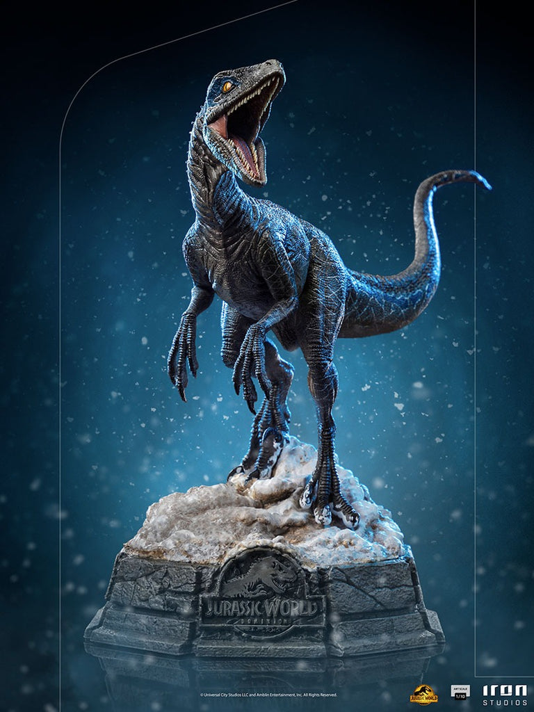 Estátua Blue - Jurassic World: Dominion - Art Scale 1/10 - Iron Studios