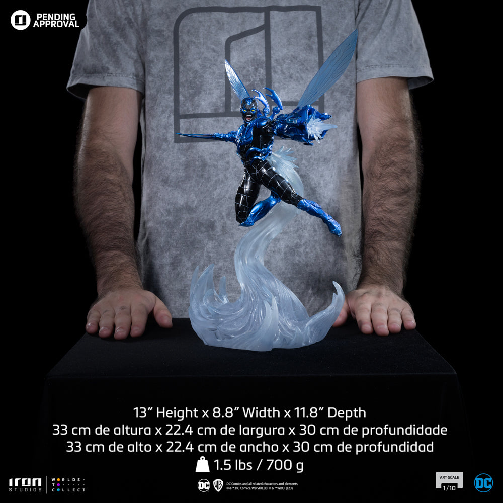 Estátua Blue Beetle - DC Comics Series 8 - Art Scale 1/10 - Iron Studios