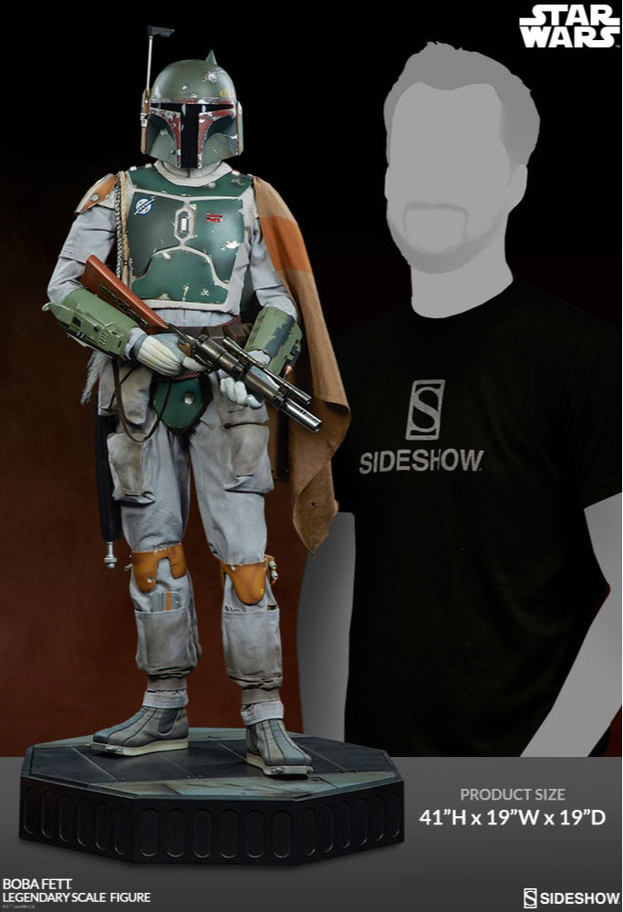 Estátua Boba Fett  - Star Wars - Legendary Scale 1/2 - Sideshow