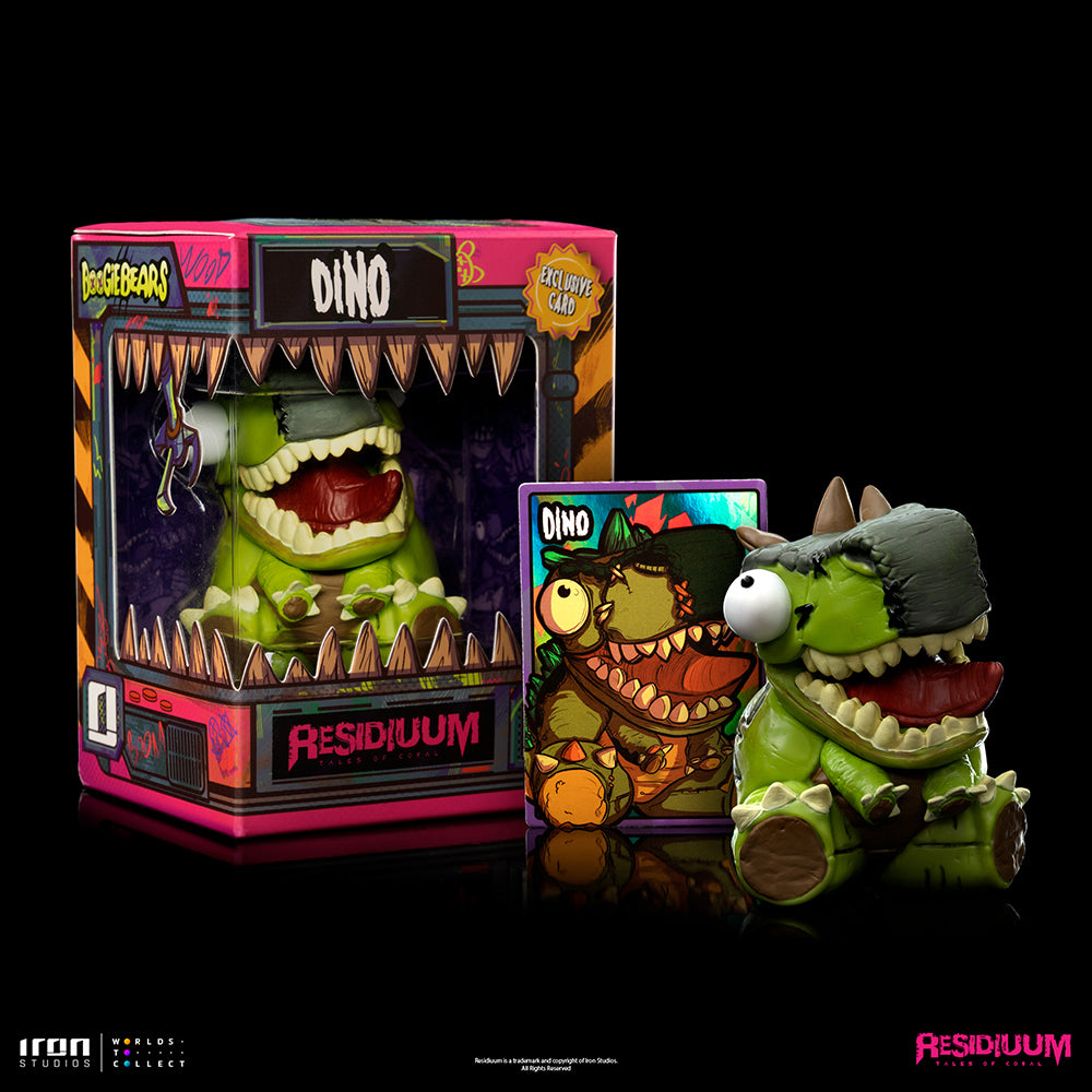 Estátua Boogie Bears Dino - Residiuum - Monster Scale - Iron Studios