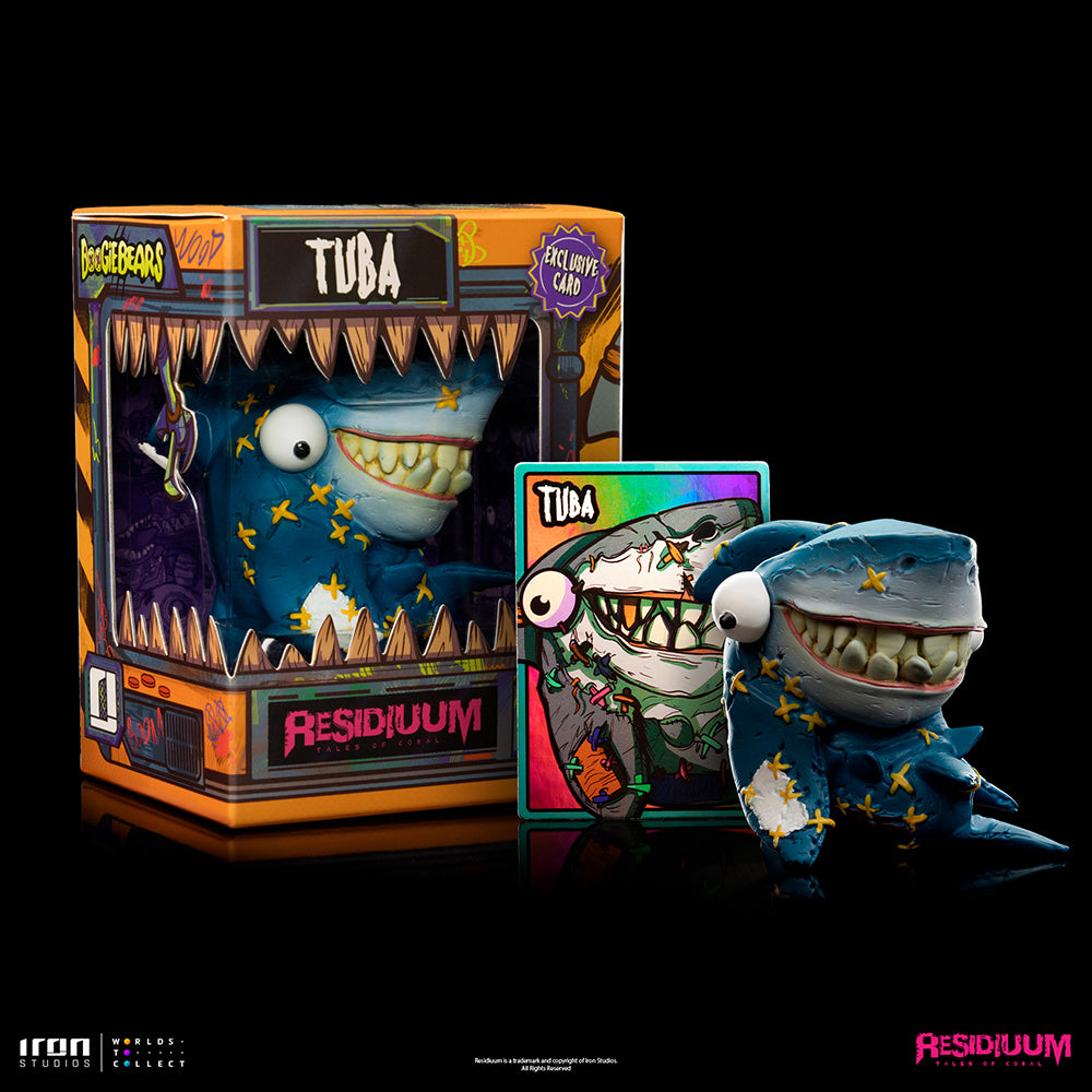 Estátua Boogie Bears Tuba - Residiuum - Monster Scale - Iron Studios