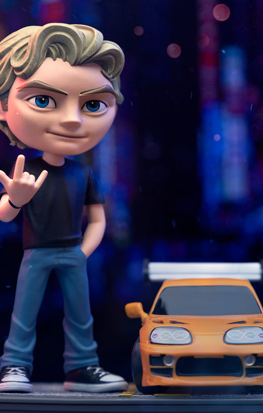 Estátua Brian O'Conner - Velozes e Furiosos - MiniCo - Iron Studios