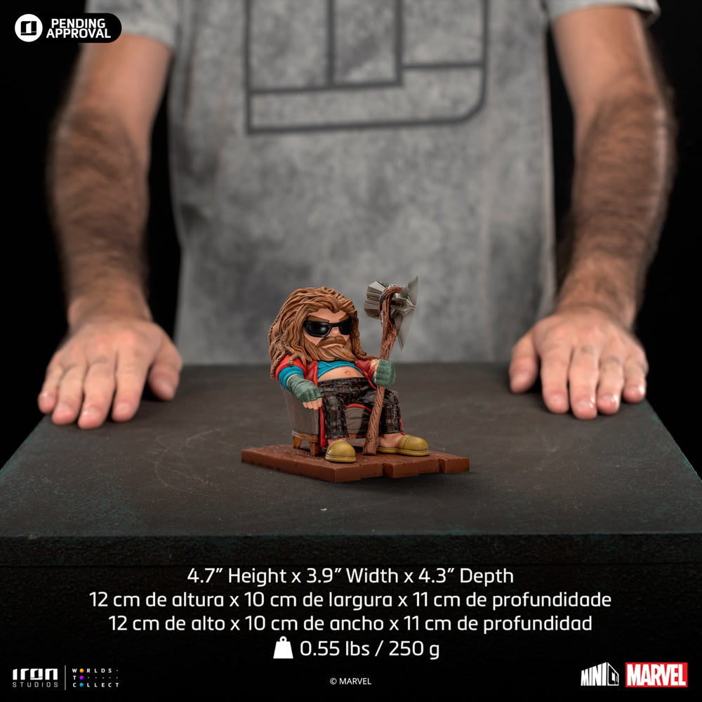 Estátua Bro Thor - Infinity Saga - MiniCo - Iron Studios