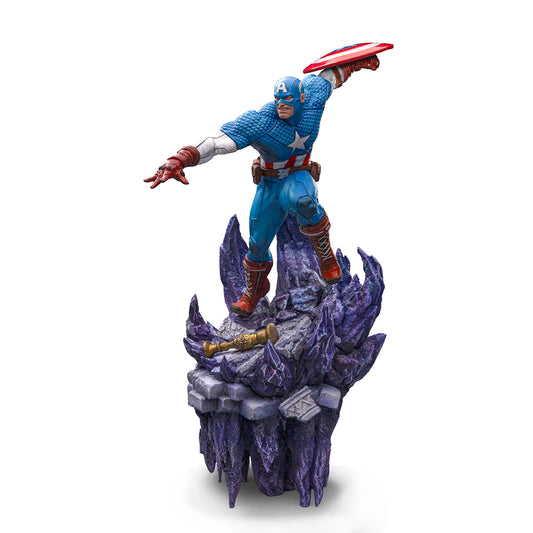 Estátua Capitão América Deluxe - Infinit Gauntlet Diorama - BDS Art Scale 1/10 - Iron Studios