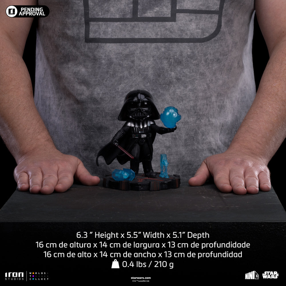 Estátua Darth Vader - Star Wars - Minico - Iron Studios