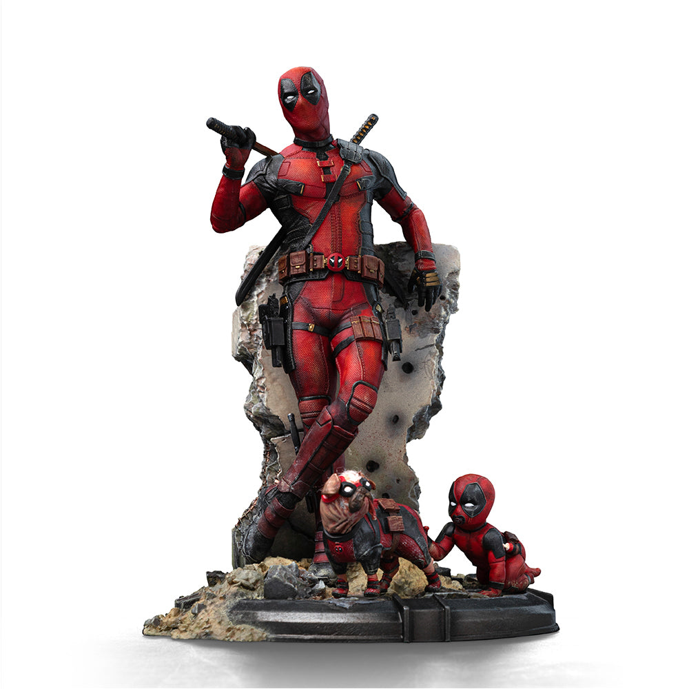 Estátua Deadpool - Deadpool & Wolverine - Art Scale 1/10 - Iron Studios