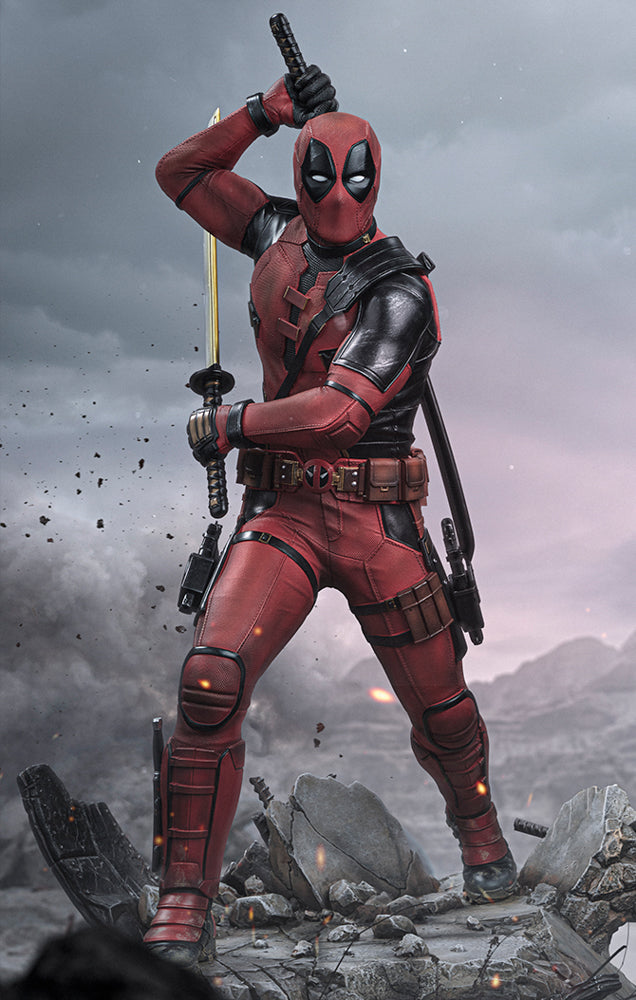 Estátua Deadpool - Deadpool & Wolverine - Legacy Replica 1/4 - Iron Studios