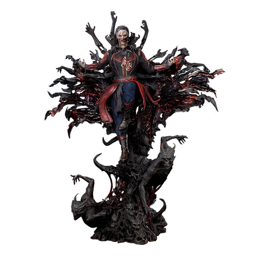 Estátua Defensor Estranho Zumbi Deluxe - Dr Estranho no Multiverso da Loucura - Art Scale 1/10 - Iron Studios