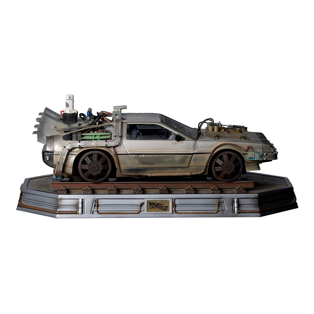 Estátua Delorean - De Volta para o Futuro III - Art Scale 1/10 - Iron Studios