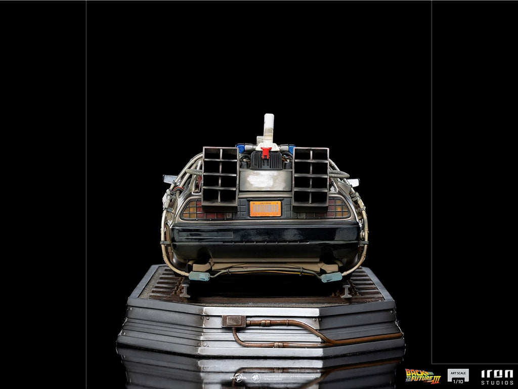 Estátua Delorean - De Volta para o Futuro III - Art Scale 1/10 - Iron Studios