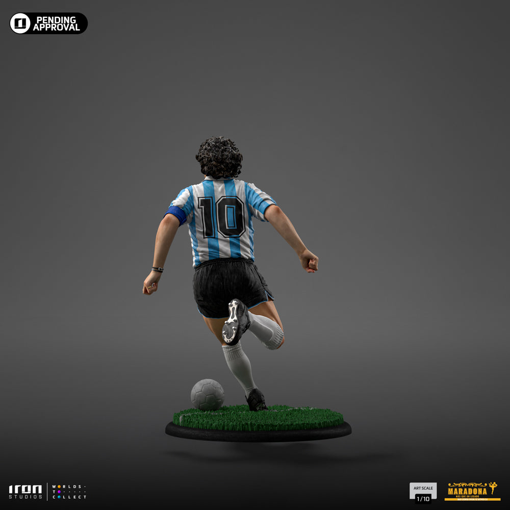 Estátua Diego Maradona Argentina Ver. - Maradona - Art Scale 1/10 - Iron Studios