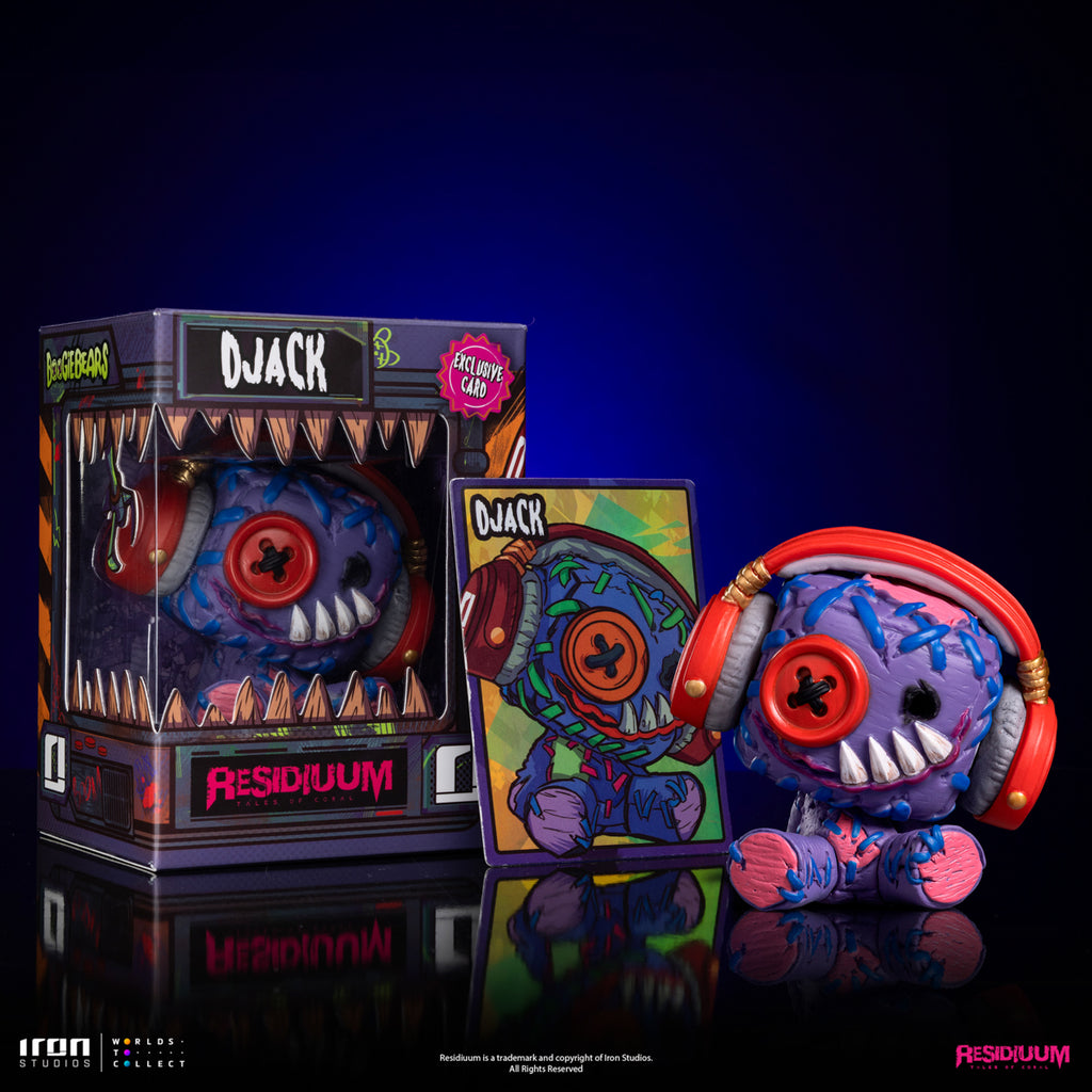 Estátua Djack Monster - Residiuum Boogie Bears - Monster Scale - Iron Studios