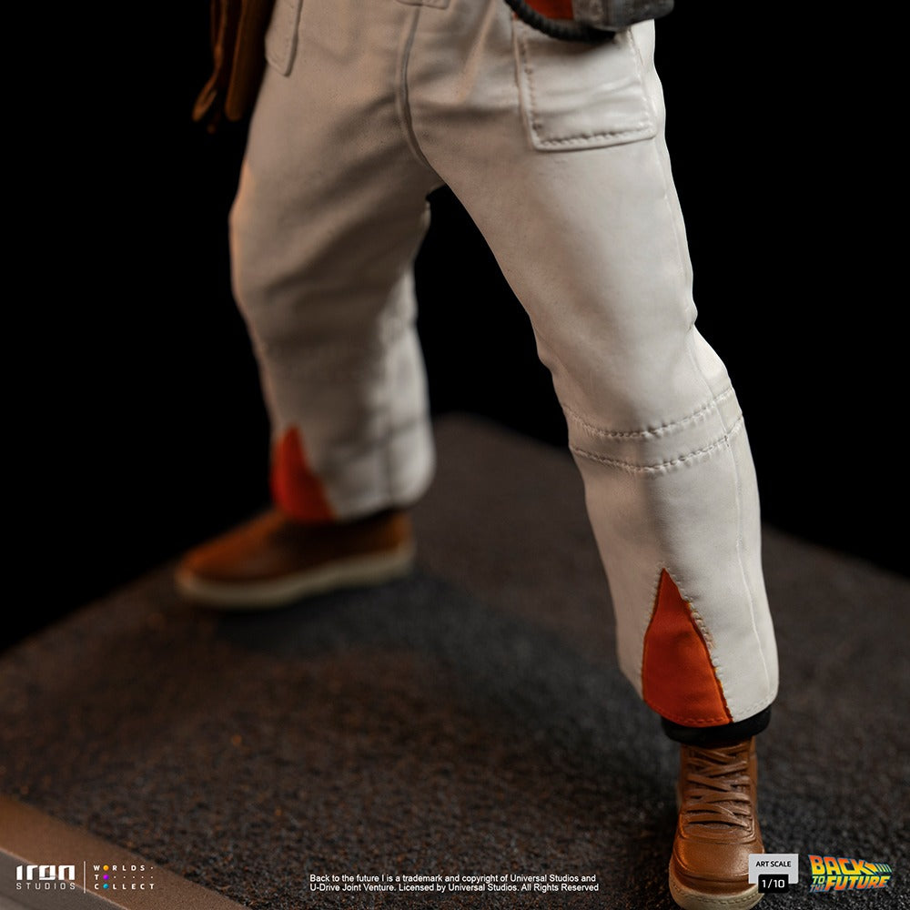 Estátua Doc Brown - Back to the Future - Art Scale 1/10 - Iron Studios