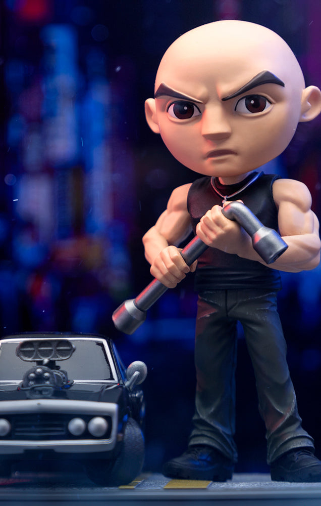 Estátua Dominic Toretto - Velozes e Furiosos - MiniCo - Iron Studios