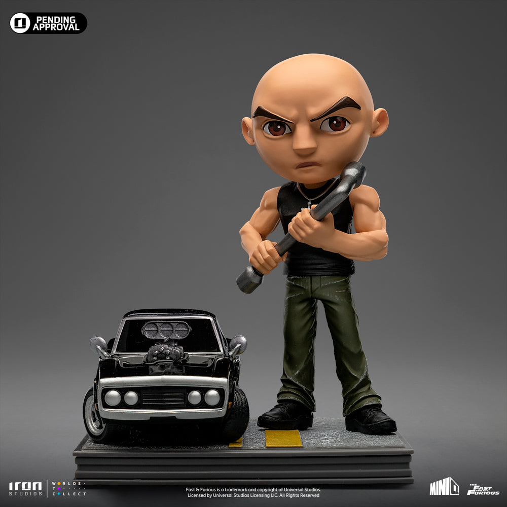 Estátua Dominic Toretto - Velozes e Furiosos - MiniCo - Iron Studios