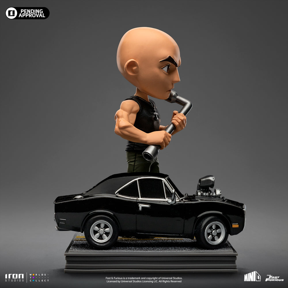 Estátua Dominic Toretto - Velozes e Furiosos - MiniCo - Iron Studios