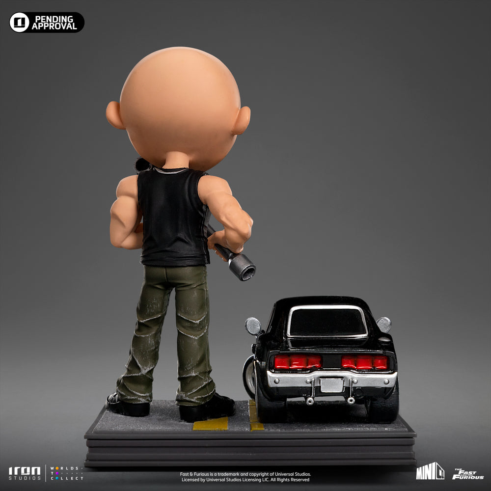 Estátua Dominic Toretto - Velozes e Furiosos - MiniCo - Iron Studios