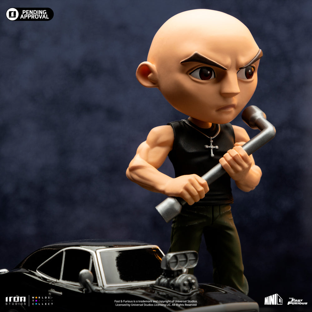 Estátua Dominic Toretto - Velozes e Furiosos - MiniCo - Iron Studios