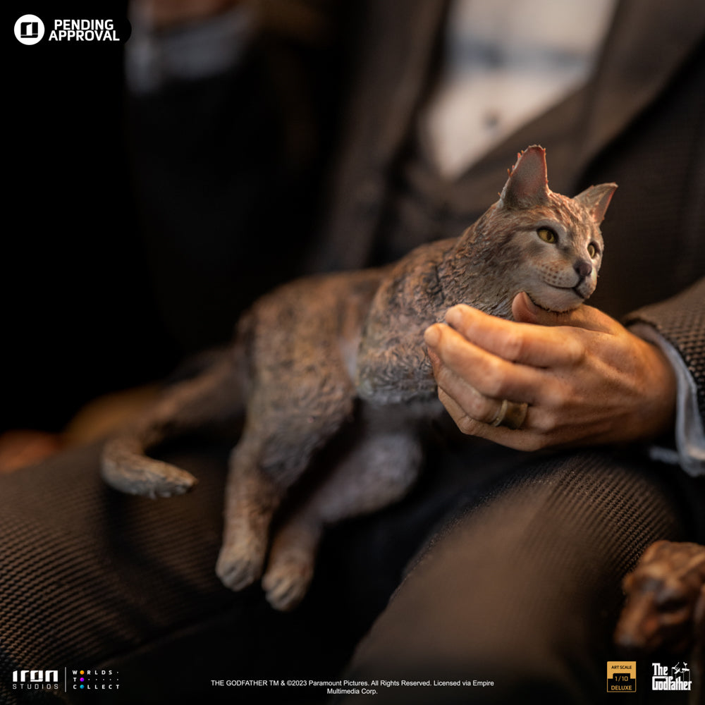 Estátua Don Vito Corleone Deluxe - O Poderoso Chefão - Art Scale 1/10 - Iron Studios