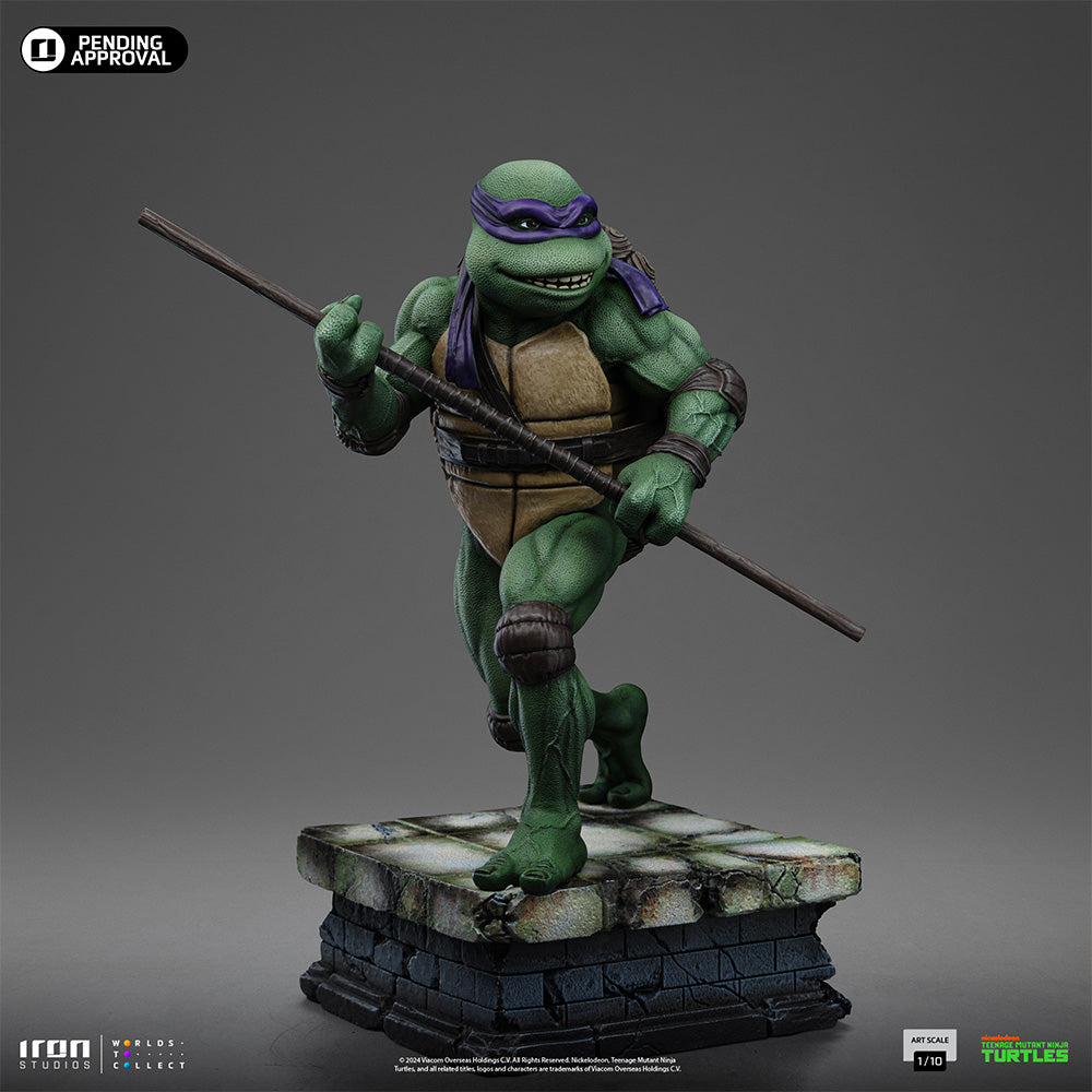 Estátua Donatello - As Tartarugas Ninja - Art Scale 1/10 - Iron Studios